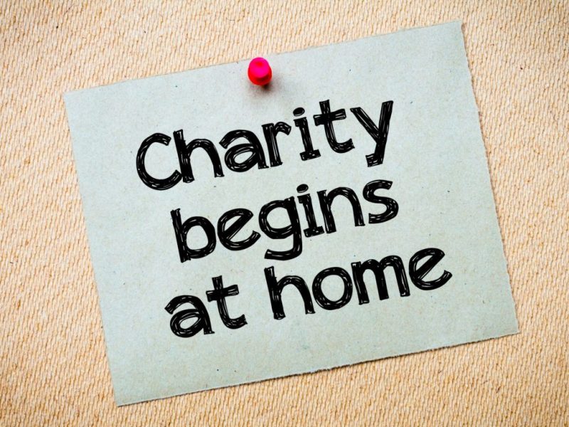 Charity Begins at Home: Prioritizing Family and Community Before Global&nbsp;Causes